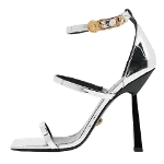 Silver Leather Versace Sandal