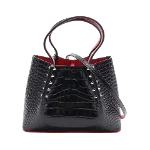 Black Leather Christian Louboutin Handbag