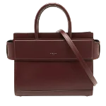 Burgundy Leather Givenchy Tote