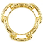 Gold Metal Hermès Scarf Ring