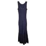 Navy Fabric Alaïa Dress