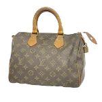 Brown Canvas Louis Vuitton Speedy