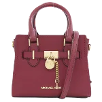 Burgundy Leather Michael Kors Handbag