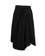 Black Wool Ann Demeulemeester Skirt