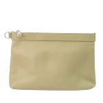 Beige Leather Bottega Veneta Clutch