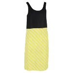 Yellow Fabric Dries Van Noten Dress