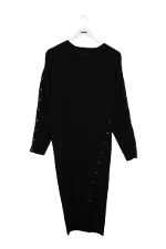 Black Viscose Courrèges Dress