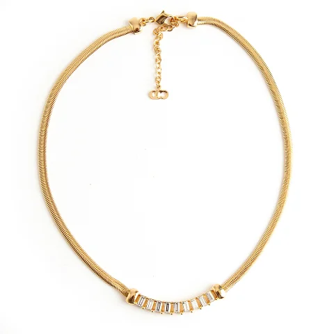 Gold Yellow Gold Dior Necklace