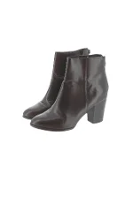 Burgundy Leather The Kooples Boots