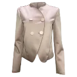 Pink Polyester Armani Blazer