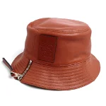 Brown Fabric Loewe Hat