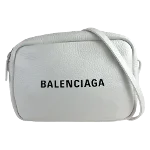 White Leather Balenciaga Shoulder Bag