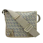 Beige Canvas Fendi Crossbody Bag