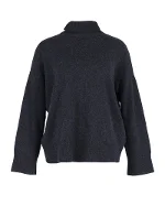 Grey Wool Loewe Sweater