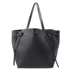 Black Leather Celine Phantom