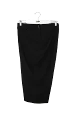 Black Wool Sportmax Skirt