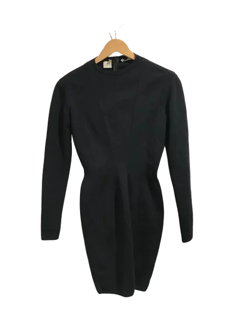 Black Wool Alaïa Dress