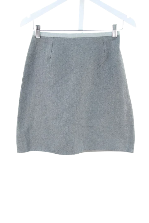 Grey Cotton Paule Ka Skirt
