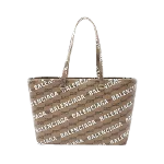 Brown Plastic Balenciaga Shopper