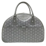 Grey Canvas Goyard Handbag