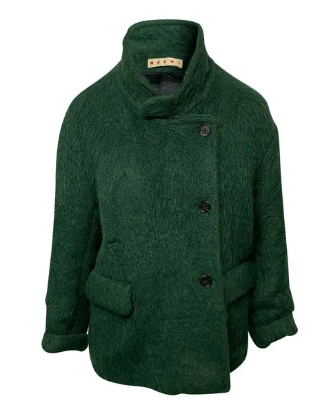 Green Wool Marni Jacket