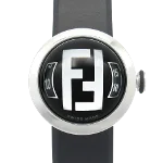 Black Metal Fendi Watch