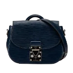 Navy Leather Louis Vuitton Eden