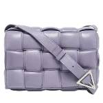 Purple Leather Bottega Veneta Shoulder Bag