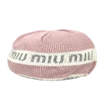 Pink Cashmere Miu Miu Hat