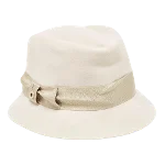 Grey Fabric Loro Piana Hat