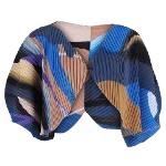 Multicolor Polyester Issey Miyake Jacket