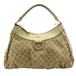 Beige Canvas Gucci Abbey