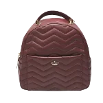 Burgundy Leather Kate Spade Backpack