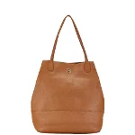 Brown Leather Tory Burch Shoulder Bag