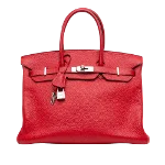 Red Leather Hermès Birkin