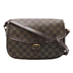 Brown Canvas Louis Vuitton Sologne