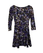 Multicolor Cotton Erdem Dress