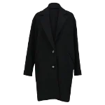 Black Wool Isabel Marant Coat