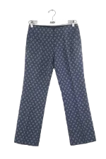 Navy Cotton Tory Burch Pants