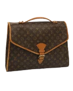 Brown Canvas Louis Vuitton Beverly