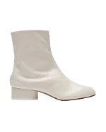 White Leather Maison Margiela Boots