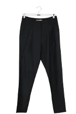 Black Wool Paul & Joe Pants