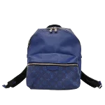 Blue Fabric Louis Vuitton Discovery Backpack