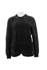 Black Wool Louis Vuitton Cardigan