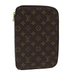 Brown Canvas Louis Vuitton Agenda