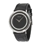 Black Metal Piaget Watch