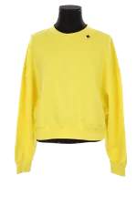 Yellow Cotton The Kooples Sweatshirt