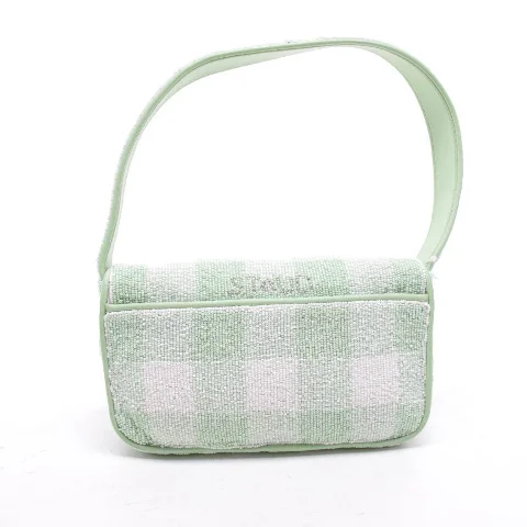 Green Canvas Staud Shoulder Bag