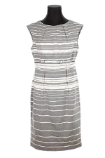 Grey Cotton Calvin Klein Dress