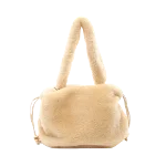 Beige Fabric Bottega Veneta Handbag